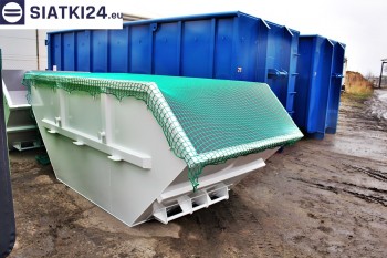 Siatki Zdzieszowice - Siatka przykrywająca na kontener - zabezpieczenie przewożonych ładunków dla terenów Zdzieszowic